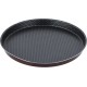 Trueval round teflon pizza pan, size 30 - maroon Trueval round teflon pizza pan, size 30 - maroon