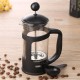 COFFEE.SHOP French Press Coffee and Tea Maker Manual Milk Frother Stainless Steel Filters Coffee Plunger 350ml