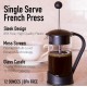 Clever chef french press coffee maker, maximum flavor coffee brewer with superior filtration, 2 cup capacity, multi colors Clever chef french press coffee maker, maximum flavor coffee brewer with superior filtration, 2 cup capacity, multi colors