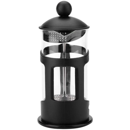 Coffee percolator rockyin coffee maker, portable stainless steel glass cafetiere french press maker home office tea coffee pot(600ml) Coffee percolator rockyin coffee maker, portable stainless steel glass cafetiere french press maker home office tea coffee pot(600ml)