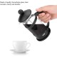Coffee percolator rockyin coffee maker, portable stainless steel glass cafetiere french press maker home office tea coffee pot(600ml) Coffee percolator rockyin coffee maker, portable stainless steel glass cafetiere french press maker home office tea coffee pot(600ml)