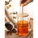 Glass French Press Tea Maker for Best Tasting Coffee and Tea, Borosilicate Glass, Wood, Stainless Steel (350ml) Glass French Press Tea Maker for Best Tasting Coffee and Tea, Borosilicate Glass, Wood, Stainless Steel (350ml)