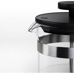 Home Ikea Upphetta 34oz Glass Stainless Steel French Press Coffee Tea Maker