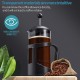 SKM-MX Virdrio French Press Coffee Maker and Teapot Plunger French Press Coffee Maker for Making Coffee and Tea Better Sharing a Gourmet Coffee 350ML/12oz/1 Cup SKM-MX Virdrio French Press Coffee Maker and Teapot Plunger French Press Coffee Maker for Making Coffee and Tea Better Sharing a Gourmet Coffee 350ML/12oz/1 Cup