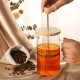 hanso French Press Coffee & Tea Maker for Home, Office, or On-the-Go - Heat-Resistant & Compact Design (Black, 600 ML)