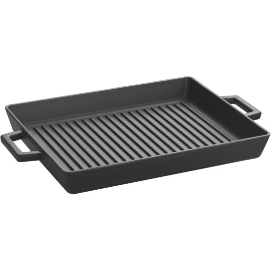Lava grill pan cast iron, rectangle 26x32cm. self-handled. enamel 1 coat, 1 fire. Lava grill pan cast iron, rectangle 26x32cm. self-handled. enamel 1 coat, 1 fire.