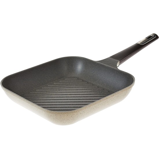 Neoflam 1632/t.wm ceramic grill pan, 28 cm - beige Neoflam 1632/t.wm ceramic grill pan, 28 cm - beige