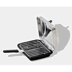 Rocky grill for grilling and preparing food on the stove