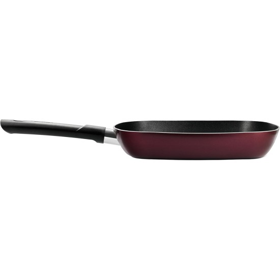 Tefal armatal grill with handle, size 26 cm, dark purple - 220718026 Tefal armatal grill with handle, size 26 cm, dark purple - 220718026