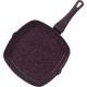 Top Chef square granit grill size 28 burgandy Top Chef square granit grill size 28 burgandy