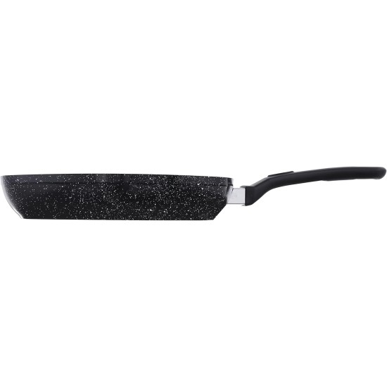 Top chef square granite grill size 28 black Top chef square granite grill size 28 black