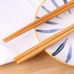 1 Pair Natural Handmade Japanese Sushi Chopstick for Dinner