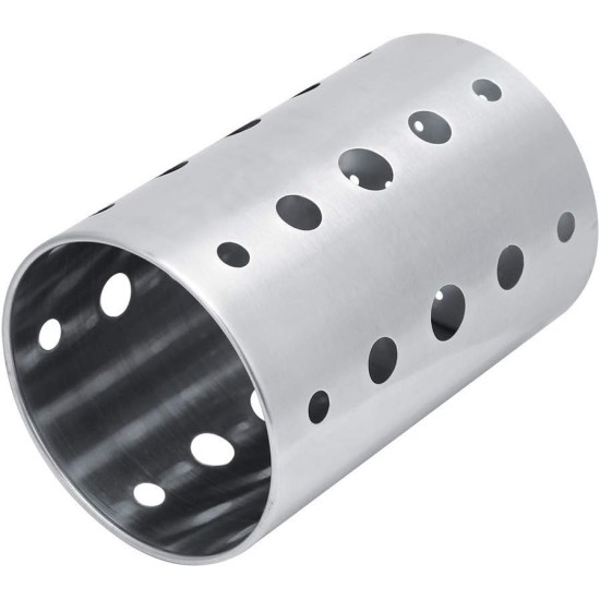 BORDSTRACT Chopsticks Holder, Stainless Steel Cooking Utensil Holder Chopsticks Tube Kitchen Cutlery Storage Rack Organizer with Circular Hole Chopsticks Drainer for Forks Knives Spoons BORDSTRACT Chopsticks Holder, Stainless Steel Cooking Utensil Holder Chopsticks Tube Kitchen Cutlery Storage Rack Organizer with Circular Hole Chopsticks Drainer for Forks Knives Spoons