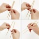 UEJYWUY 600 Pairs 8 Inch Disposable Chopsticks, 20cm Individually Wrapped Disposable Bamboo Chopsticks, Bamboo Wooden Chopsticks for Noodles, Sushi, Asian Food UEJYWUY 600 Pairs 8 Inch Disposable Chopsticks, 20cm Individually Wrapped Disposable Bamboo Chopsticks, Bamboo Wooden Chopsticks for Noodles, Sushi, Asian Food