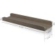 Emfogo Wall Shelves with Ledge 16.9 inch Wood Picture Shelf Rustic Floating Shelves Set of 3 for Storage and Display Rustic Brown Emfogo Wall Shelves with Ledge 16.9 inch Wood Picture Shelf Rustic Floating Shelves Set of 3 for Storage and Display Rustic Brown