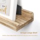 Emfogo Wall Shelves with Ledge 16.9 inch Wood Picture Shelf Rustic Floating Shelves Set of 3 for Storage and Display Rustic Brown Emfogo Wall Shelves with Ledge 16.9 inch Wood Picture Shelf Rustic Floating Shelves Set of 3 for Storage and Display Rustic Brown