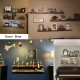 Giftgarden 47 Inch Long Floating Shelves for Wall, Rustic Picture Ledge Large Shelf for Living Room Bedroom Bathroom Kitchen, Set of 3 Different Sizes Giftgarden 47 Inch Long Floating Shelves for Wall, Rustic Picture Ledge Large Shelf for Living Room Bedroom Bathroom Kitchen, Set of 3 Different Sizes