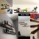 Giftgarden 47 Inch Long Floating Shelves for Wall, Rustic Picture Ledge Large Shelf for Living Room Bedroom Bathroom Kitchen, Set of 3 Different Sizes Giftgarden 47 Inch Long Floating Shelves for Wall, Rustic Picture Ledge Large Shelf for Living Room Bedroom Bathroom Kitchen, Set of 3 Different Sizes