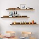Giftgarden 47 Inch Long Floating Shelves for Wall, Rustic Picture Ledge Large Shelf for Living Room Bedroom Bathroom Kitchen, Set of 3 Different Sizes Giftgarden 47 Inch Long Floating Shelves for Wall, Rustic Picture Ledge Large Shelf for Living Room Bedroom Bathroom Kitchen, Set of 3 Different Sizes