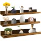 Giftgarden 47 Inch Long Floating Shelves for Wall, Rustic Picture Ledge Large Shelf for Living Room Bedroom Bathroom Kitchen, Set of 3 Different Sizes Giftgarden 47 Inch Long Floating Shelves for Wall, Rustic Picture Ledge Large Shelf for Living Room Bedroom Bathroom Kitchen, Set of 3 Different Sizes