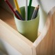 Haus Projekt Wall Shelf, (2 Pack Pine) Children’s Heart Floating Bookshelf Organiser, Nursery Decor, Wall Mounted Wooden Storage Solution, Shelves for Kids Playroom, Shelving Unit, 50x10x16cm