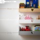 Haus Projekt Wall Shelf, (2 Pack Pine) Children’s Heart Floating Bookshelf Organiser, Nursery Decor, Wall Mounted Wooden Storage Solution, Shelves for Kids Playroom, Shelving Unit, 50x10x16cm