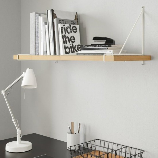 Home Gallery Swedish wall shelf 80X30 Biege Home Gallery Swedish wall shelf 80X30 Biege