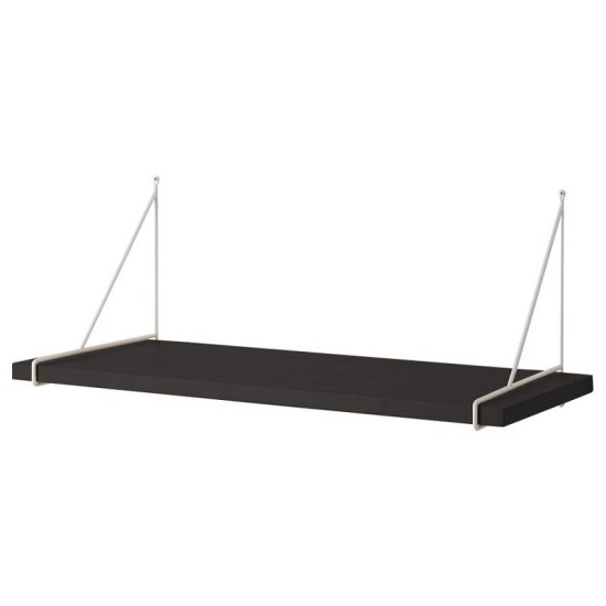 Home Gallery Swedish wall shelf 80X30 Black