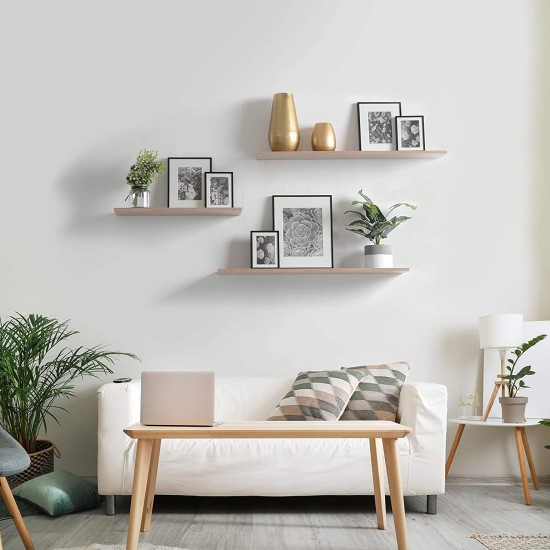 Home gallery floating shelf 80x20 black Home gallery floating shelf 80x20 black