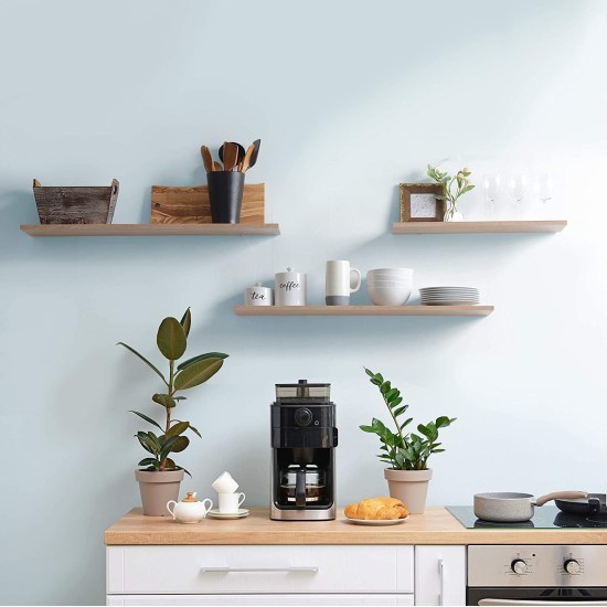 Home gallery floating shelf 80x20 black Home gallery floating shelf 80x20 black
