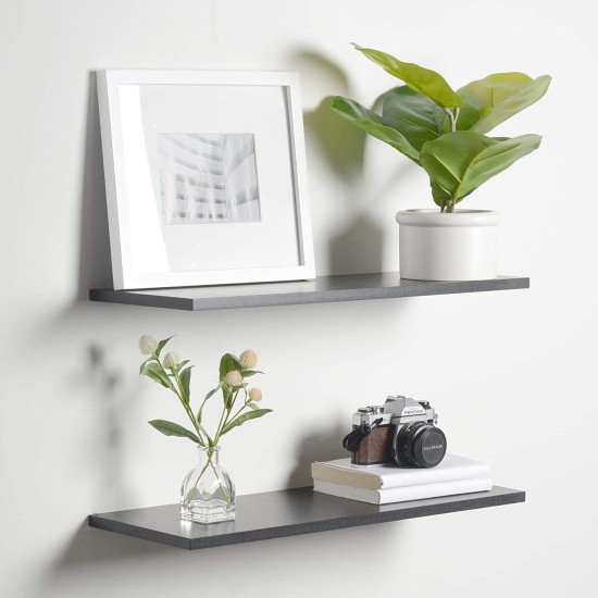 Home gallery floating shelf 80x20 black Home gallery floating shelf 80x20 black