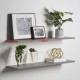 Home gallery floating shelf 80x20 black Home gallery floating shelf 80x20 black