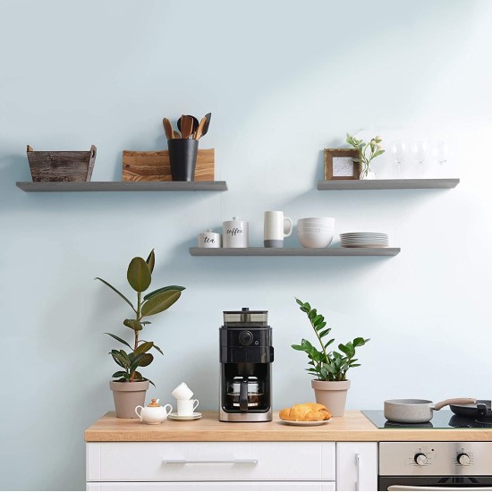 Home gallery floating shelf 80x20 black Home gallery floating shelf 80x20 black