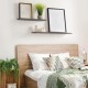 Home gallery floating shelf 80x20 black Home gallery floating shelf 80x20 black