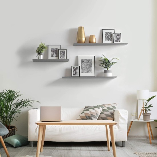 Home gallery floating shelf 80x20 black Home gallery floating shelf 80x20 black