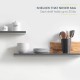 Home gallery floating shelf 80x20 black Home gallery floating shelf 80x20 black