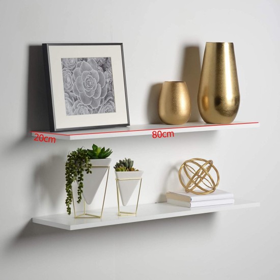 Home gallery floating shelf 80x20 black Home gallery floating shelf 80x20 black