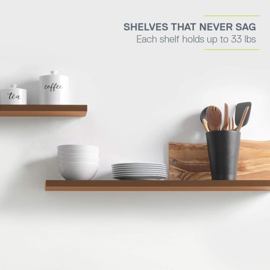 Home gallery floating shelf 80x20 black Home gallery floating shelf 80x20 black
