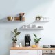 Home gallery floating shelf 80x20 black Home gallery floating shelf 80x20 black