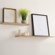 Home gallery floating shelf 80x20 black Home gallery floating shelf 80x20 black