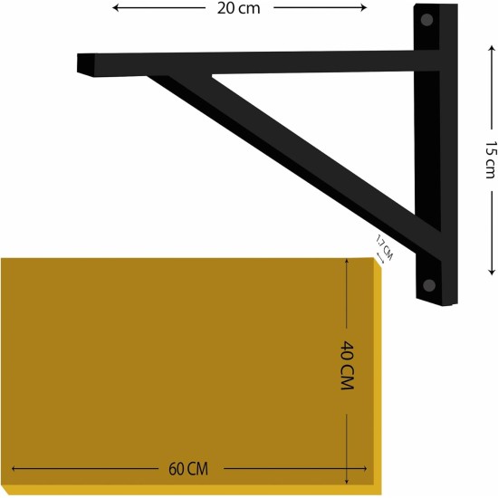 Home gallery wall shelf 60x32 cm white Home gallery wall shelf 60x32 cm white