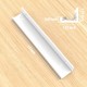 ILYXY Acrylic Vinyl Record Holder 8 Pack, 12 Inch White Vinyl Record Wall Mount, Floating Vinyl Shelves Record Frames for Record Wall Display