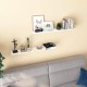 OROPY Floating Shelves Wall Mounted Set of 2, Pine Wood Wall Shelf Decorative Hanging Display Rack for Bedroom, Living Room, Kitchen, Bathroom - Grey OROPY Floating Shelves Wall Mounted Set of 2, Pine Wood Wall Shelf Decorative Hanging Display Rack for Bedroom, Living Room, Kitchen, Bathroom - Grey