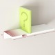OROPY Floating Shelves Wall Mounted Set of 2, Pine Wood Wall Shelf Decorative Hanging Display Rack for Bedroom, Living Room, Kitchen, Bathroom - Grey OROPY Floating Shelves Wall Mounted Set of 2, Pine Wood Wall Shelf Decorative Hanging Display Rack for Bedroom, Living Room, Kitchen, Bathroom - Grey