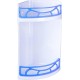 Plastic Corner Bath Organizer with 3 Shelves - Grey Plastic Corner Bath Organizer with 3 Shelves - Grey