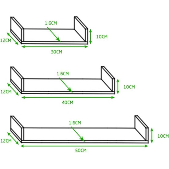 Wood Wall Hanging Wall Decor Shelves Wall Mount Kitchen Living Room Bathroom Bedroom Easy Installation Home Decor Products (White, Letter U 3pcs) Wood Wall Hanging Wall Decor Shelves Wall Mount Kitchen Living Room Bathroom Bedroom Easy Installation Home Decor Products (White, Letter U 3pcs)