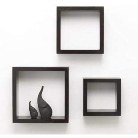 Wood decor shelves (black) Wood decor shelves (black)