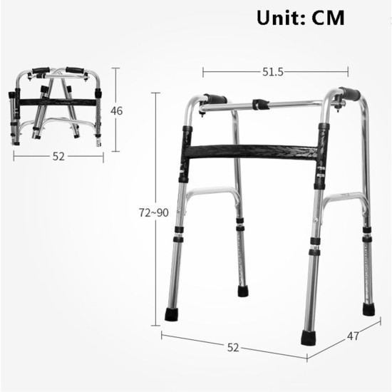 XUQIANG Walking Assist/Portable Folding Aluminum Household Hemiplegia Flow Assistant/Crutches/Elderly/Mobility Impaired/Adjustable Height - You Can Walk Or Walk Interactive Wall Mount Shelf XUQIANG Walking Assist/Portable Folding Aluminum Household Hemiplegia Flow Assistant/Crutches/Elderly/Mobility Impaired/Adjustable Height - You Can Walk Or Walk Interactive Wall Mount Shelf