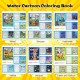 Return Gifts for Birthday for Kids Party Bulk - 6 Set of Water Coloring Books with Kids, Water Doodle Book Toys for 3 4 5 6 7 for Birthday Return Gifts for Kids Children Girls, Boys/Best Bday Items Return Gifts for Birthday for Kids Party Bulk - 6 Set of Water Coloring Books with Kids, Water Doodle Book Toys for 3 4 5 6 7 for Birthday Return Gifts for Kids Children Girls, Boys/Best Bday Items