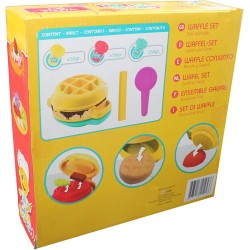 Dough waffle machine set